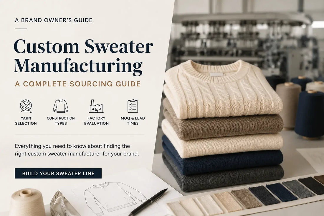 Custom Sweater Manufacturing: A Brand Owner's Complete Sourcing Guide - BENTA Crochet