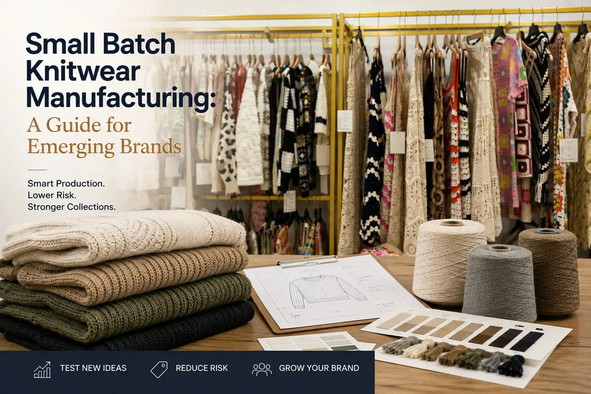 Small Batch Knitwear Manufacturing: A Guide for Emerging Brands - BENTA Crochet