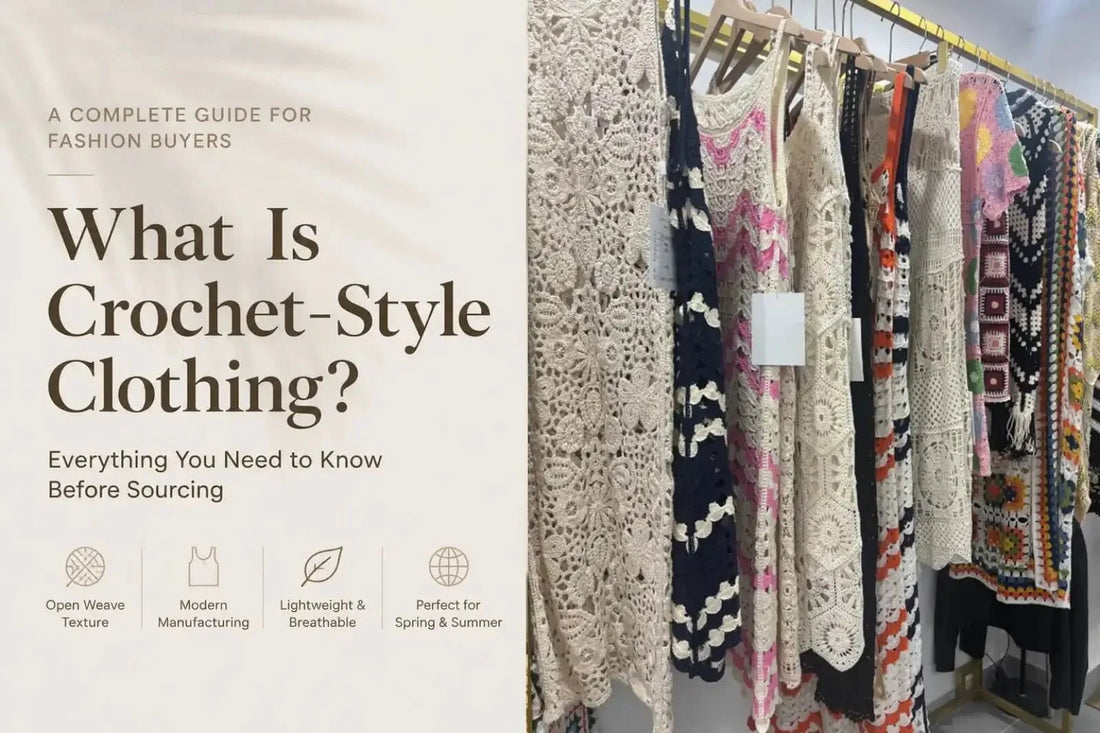 What Is Crochet-Style Clothing? A Complete Guide for Fashion Buyers - BENTA Crochet