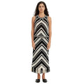 Chevron Crochet Tank & Fringe Maxi Skirt Set - BENTA Crochet