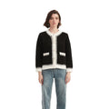 Classic Crew Neck Cardigan Sweater - BENTA Crochet