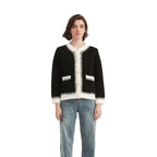 Classic Crew Neck Cardigan Sweater - BENTA Crochet