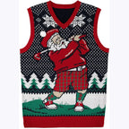 Custom Logo Jacquard Sweater Vest – Private Label Program - BENTA Crochet