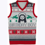 Custom Logo Jacquard Sweater Vest – Private Label Program - BENTA Crochet