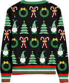 Custom Ugly Christmas Cardigan Sweater OEM | Women's Button-Down Knitwear - BENTA Crochet