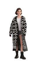 Designer-Inspired Striped Print Cardigan Sweater - BENTA Crochet