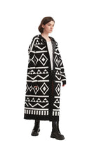 Designer-Inspired Striped Print Cardigan Sweater - BENTA Crochet