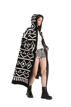 Designer-Inspired Striped Print Cardigan Sweater - BENTA Crochet