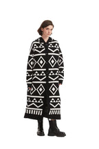 Designer-Inspired Striped Print Cardigan Sweater - BENTA Crochet