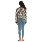 Floral Crochet Button-Front Cardigan - BENTA Crochet
