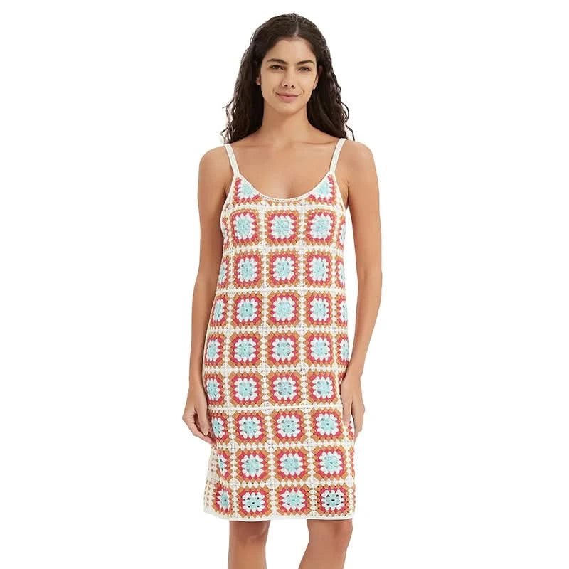 Granny Square Crochet Slip Dress - BENTA Crochet