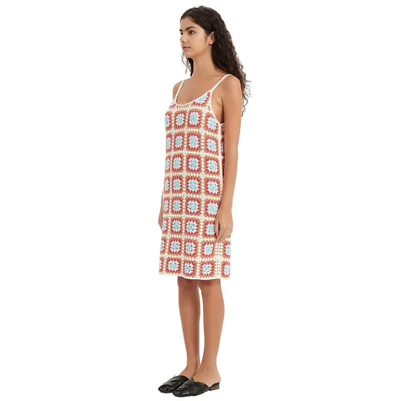 Granny Square Crochet Slip Dress - BENTA Crochet