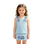 Kids Crochet Tank & Shorts Set | Coastal Motif Wholesale