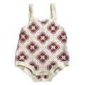 Kids Crochet Romper | Diamond Floral Wholesale - BENTA Crochet