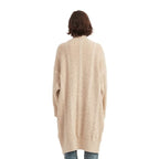 Oversized Cable Knit Cardigan Sweater - BENTA Crochet