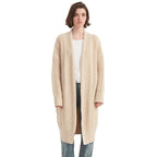 Oversized Cable Knit Cardigan Sweater - BENTA Crochet