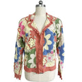 Women's Crochet Cardigan | Floral Patchwork Notch Collar - BENTA Crochet