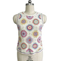 Women's Crochet Tank Top Wholesale | Pastel Medallion - BENTA Crochet