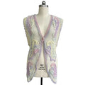 Women's Crochet Vest Wholesale | Paisley Lace Long - BENTA Crochet